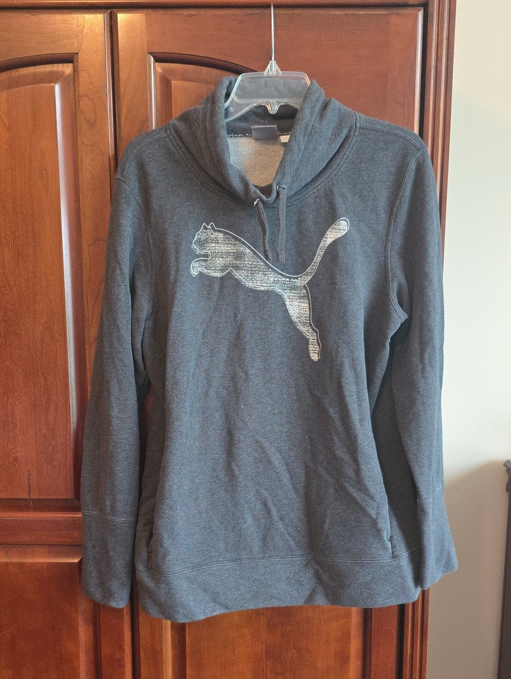 Puma Dark Gray Pullover Hoodie XL